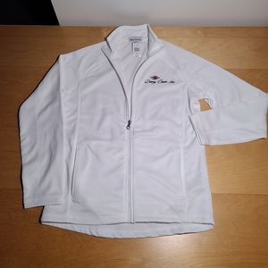 New Disney cruise line women white fleece Jacket